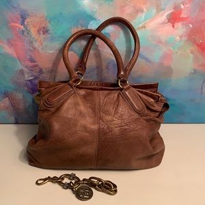 Liebeskind Brown Soft Leather Crossbody Handle Bag